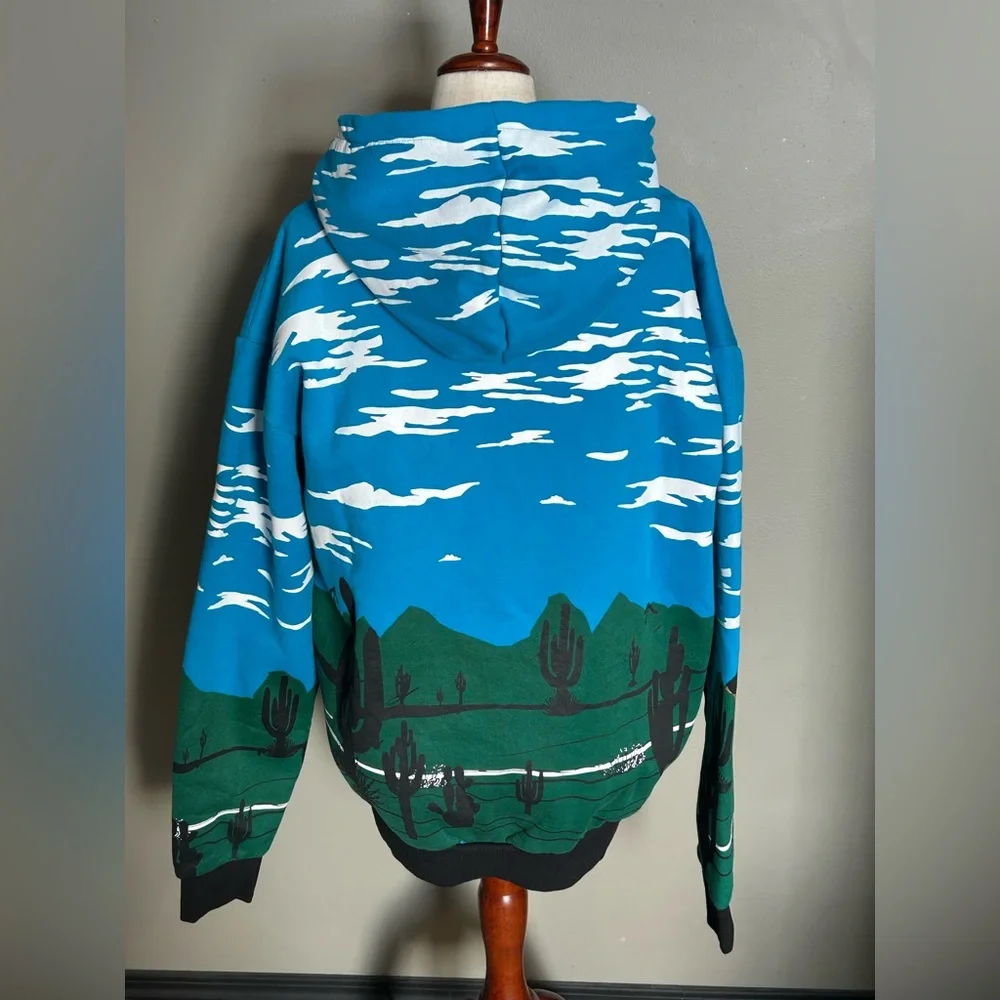 First Row Blue Graphic Hoodie Men’s XXL - Picture 5 of 9